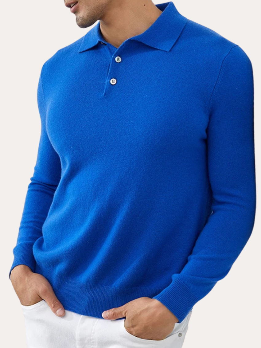 Ethan | Polo Sweater | Luxurious Comfort | Stylish Versatility 1
