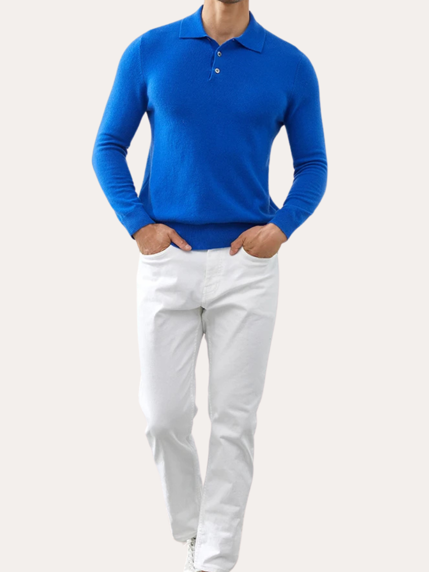 Ethan | Polo Sweater | Luxurious Comfort | Stylish Versatility 2
