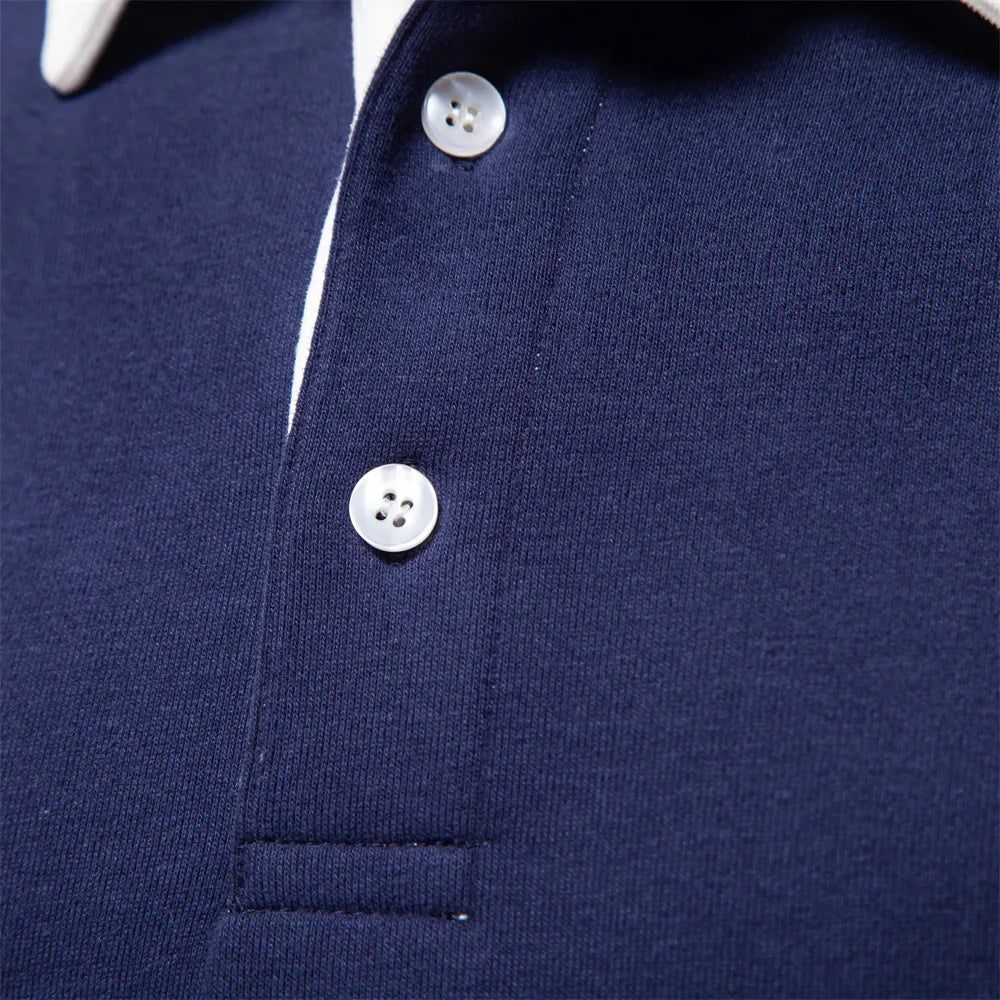 Ethan | Polo Sweatshirt | Soft Fabric | Comfortable Fit 6