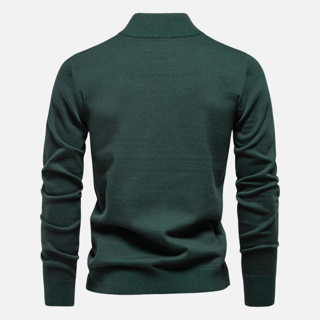 Ethan | Quarter-Zip Sweater | Stylish Layering | Comfortable Cotton 2