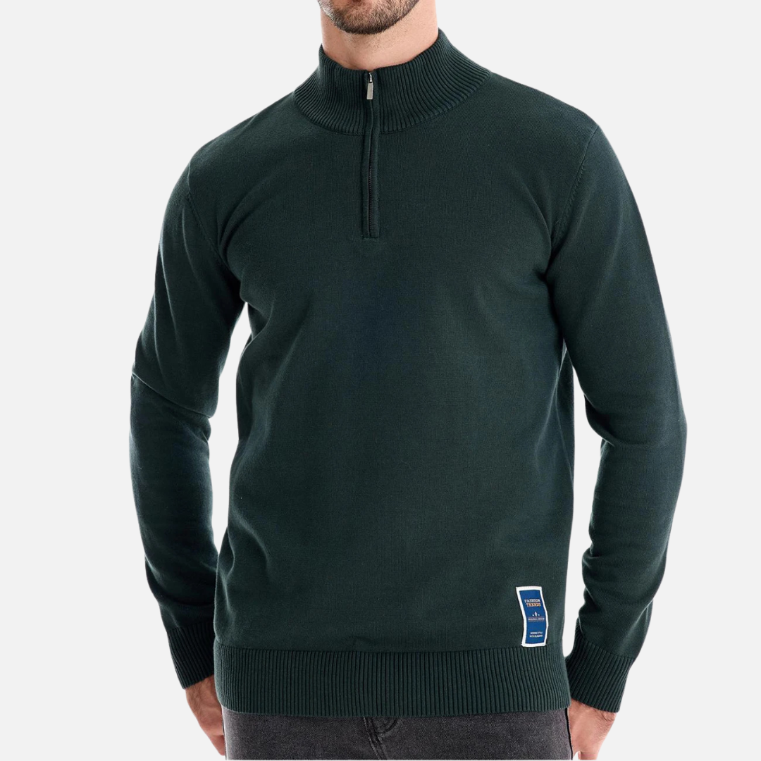 Ethan | Quarter-Zip Sweater | Stylish Layering | Comfortable Cotton 5