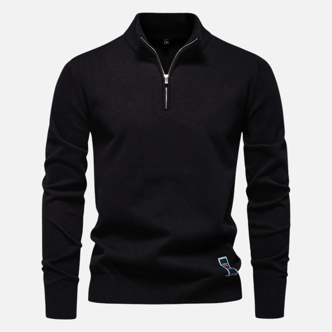 Ethan | Quarter-Zip Sweater | Stylish Layering | Comfortable Cotton 6