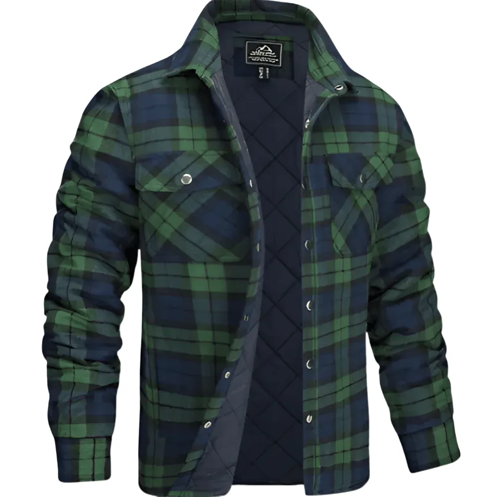 Ethan | Shirt Jacket Men | Mens Flannel Jacket | Flannel Shirt Jacket 5