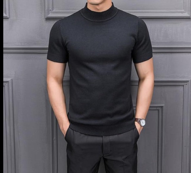 Ethan | Short-Sleeved Sweater | Casual Knitwear | Men's Fashion 0