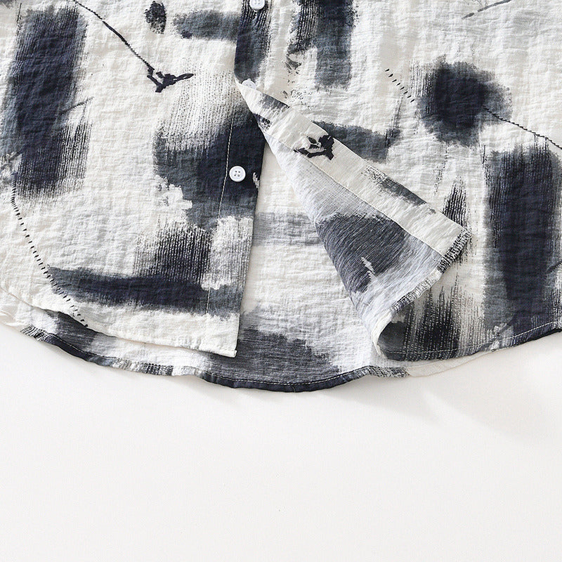 Ethan | Short Sleeve Shirt | Printed Design | Loose Fit 3