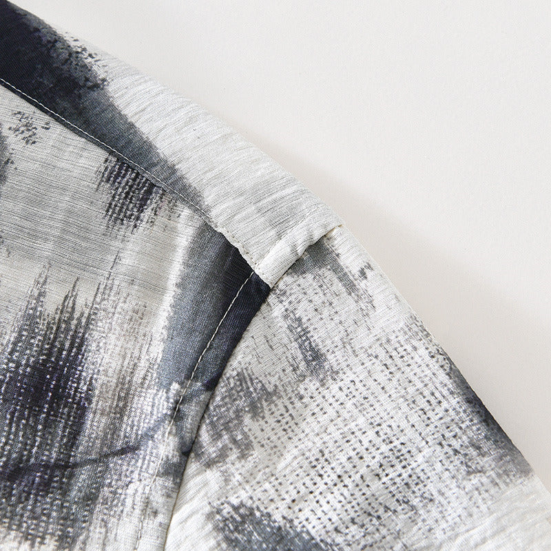 Ethan | Short Sleeve Shirt | Printed Design | Loose Fit 5