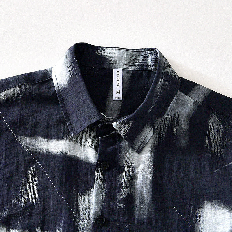 Ethan | Short Sleeve Shirt | Printed Design | Loose Fit 8