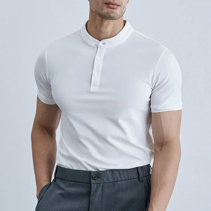 Ethan | Slim Fit Shirt | Breathable Fabric | Short Sleeve Design 0