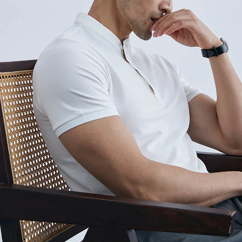 Ethan | Slim Fit Shirt | Breathable Fabric | Short Sleeve Design 1