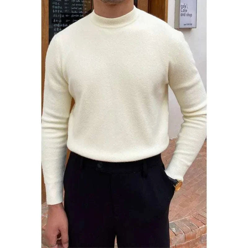Ethan | Slim Fit Sweater | Casual Knitwear | Warm Wool Blend 7