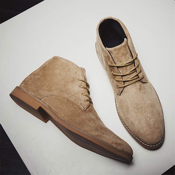 Ethan | Suede Ankle Boots | Lace-Up Boots | Stylish Footwear 4