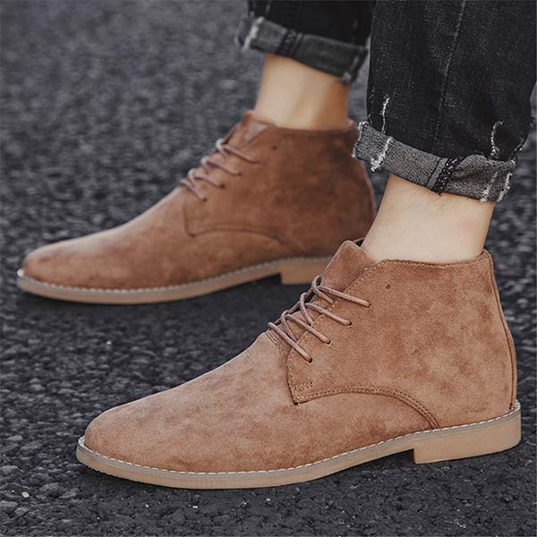Ethan | Suede Ankle Boots | Lace-Up Boots | Stylish Footwear 8