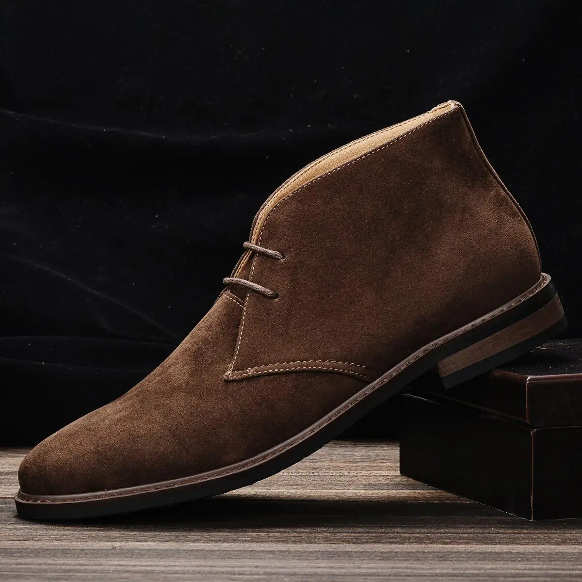 Ethan | Suede Chukka Boots | Men's Fashion Footwear | Comfortable Casual Shoes 2