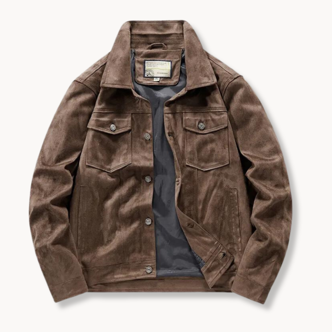Ethan | Suede Jacket | Trucker Style | Evening Wear 2