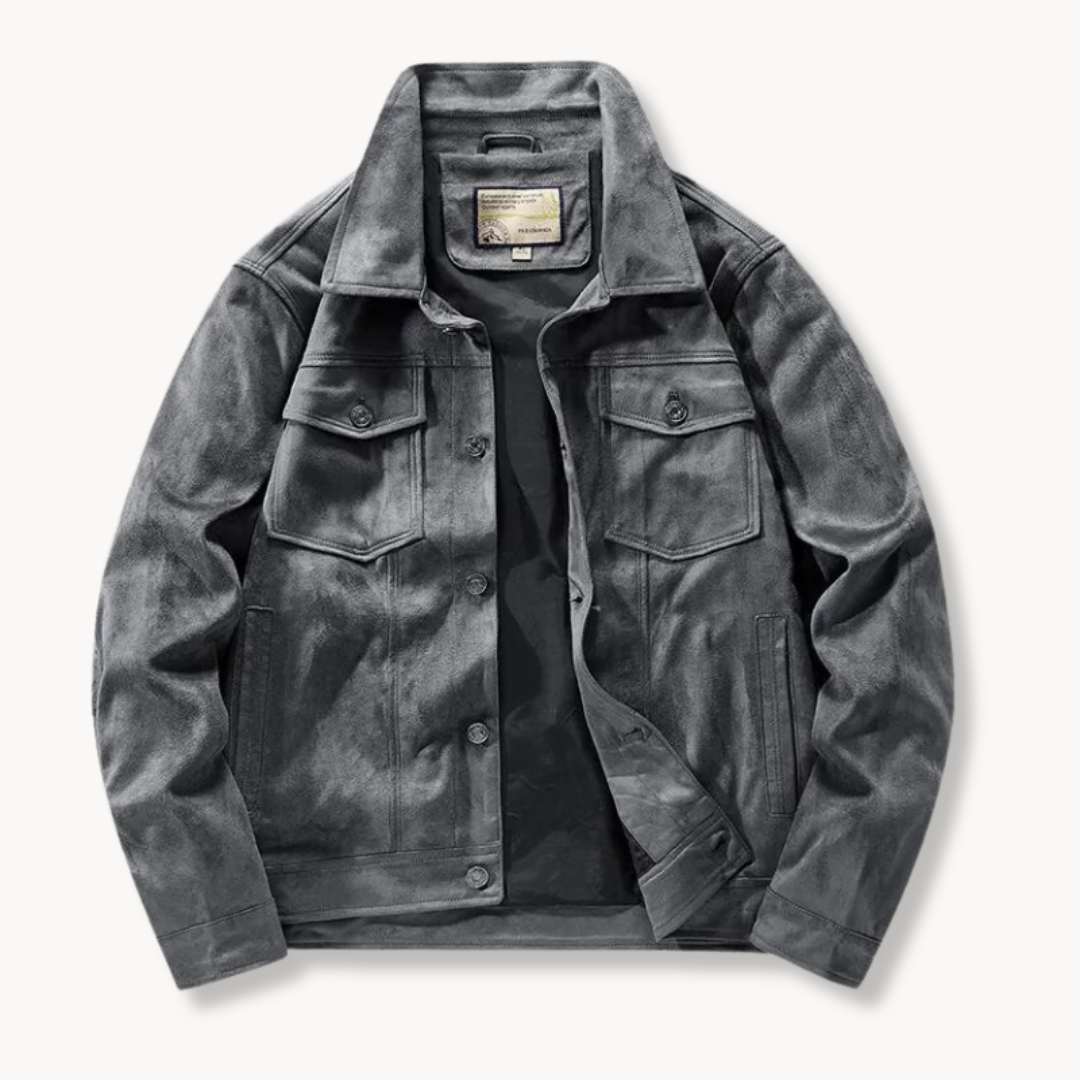 Ethan | Suede Jacket | Trucker Style | Evening Wear 4