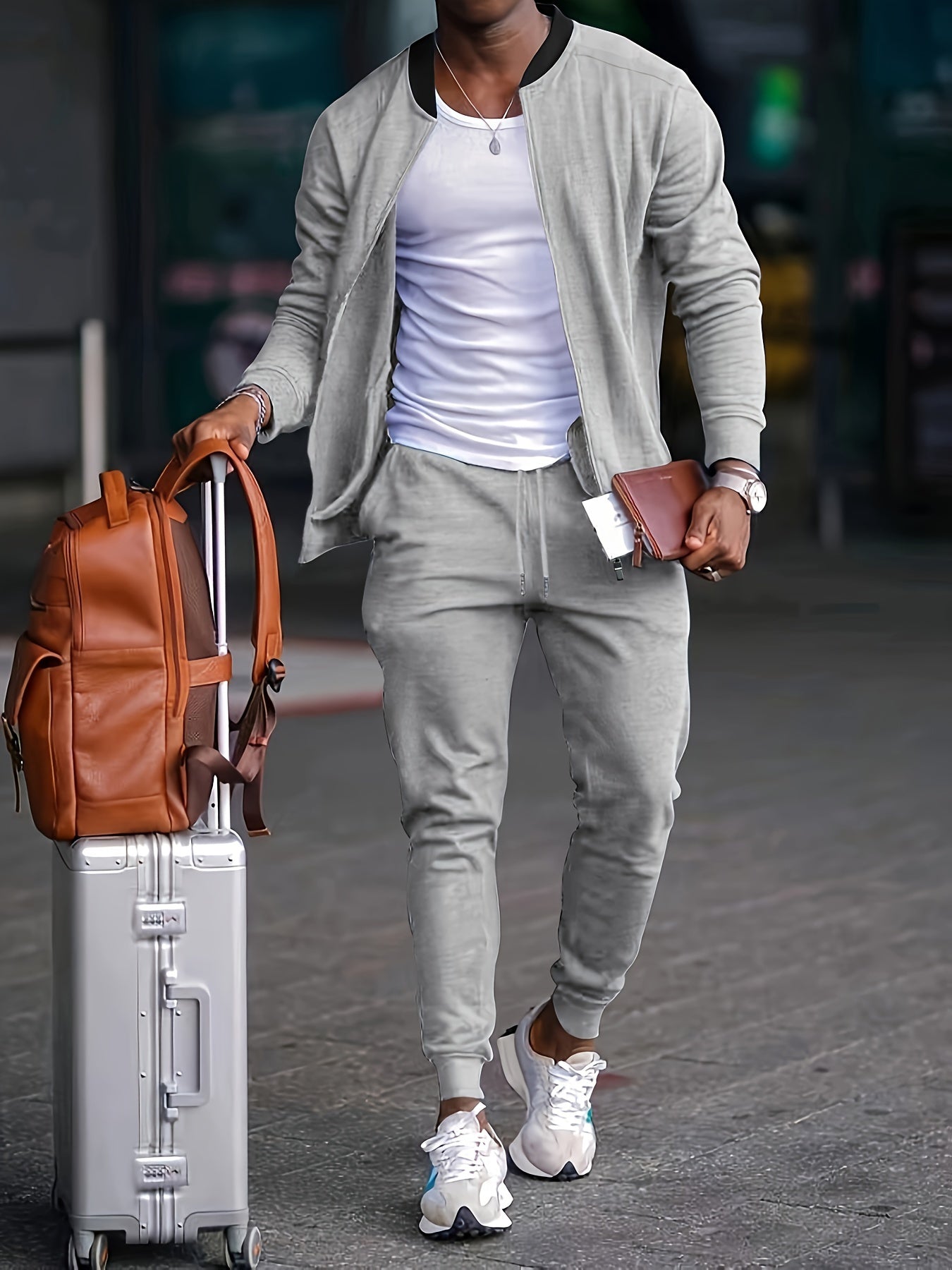 Ethan | Tracksuit Set | Athletic Wear | Slim Fit Joggers 2