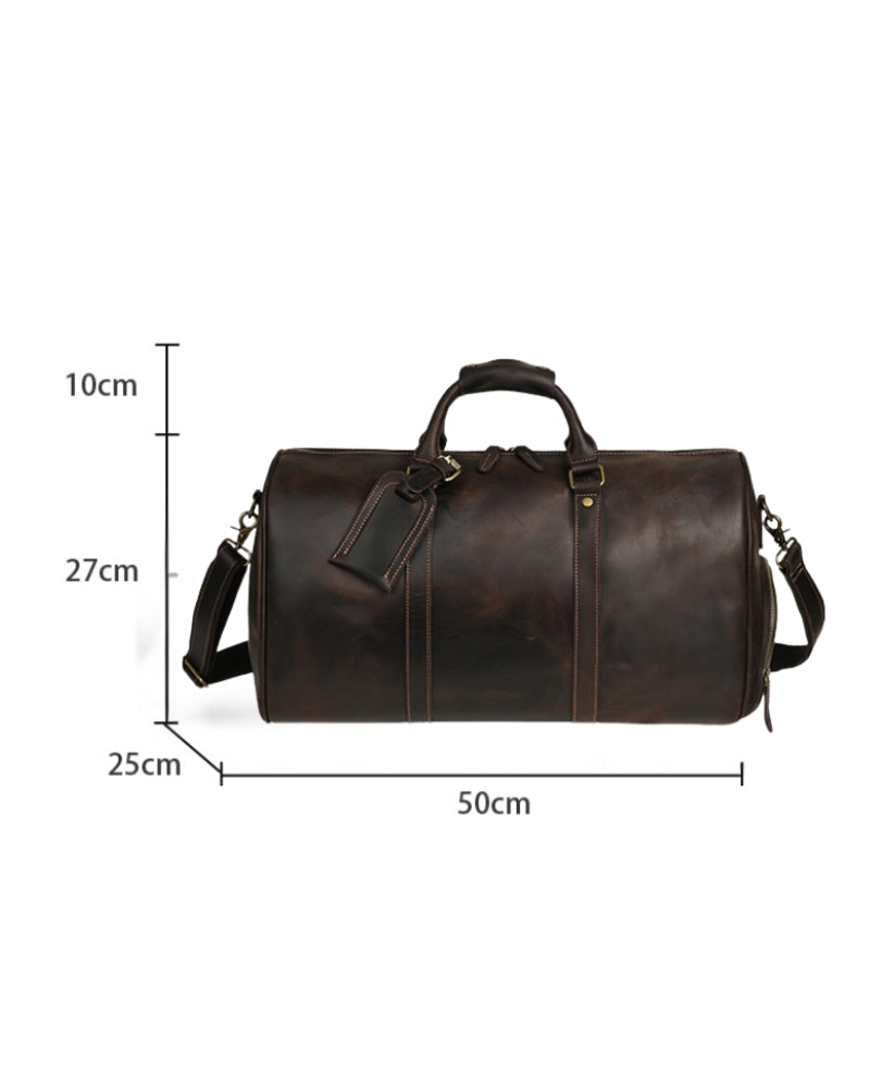Ethan | Travel Bag | Leather Duffle | Weekend Getaway 2