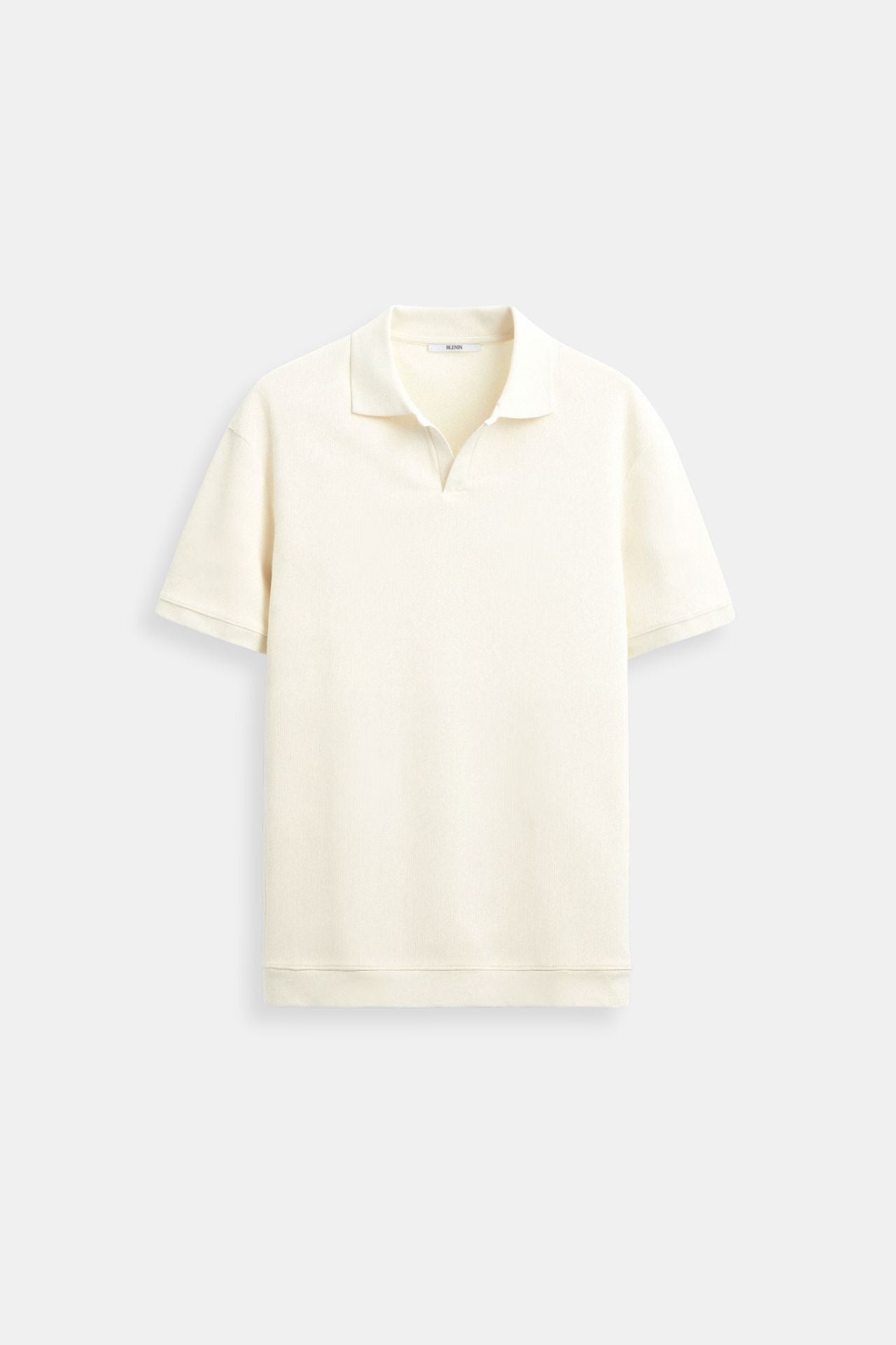 Ethan | V-neck Polo Shirt | Structured Fit | Ribbed Collar 0
