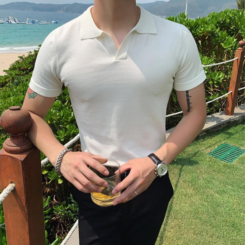 Ethan | V-neck Sweater | Fitted Cut | Soft Knit Blend 2