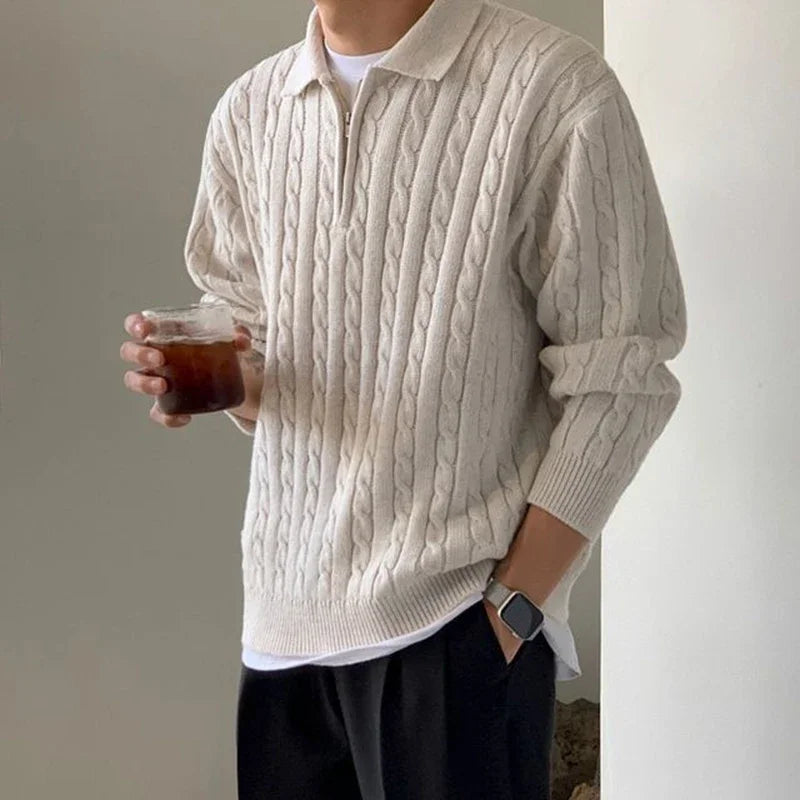 Ethan | Vintage Knit Sweater | Classic Warmth | Versatile Style 0