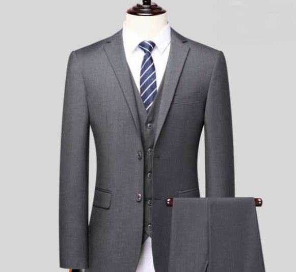Ethan | Wedding Suit | Formal Attire | Three-Piece Ensemble 1