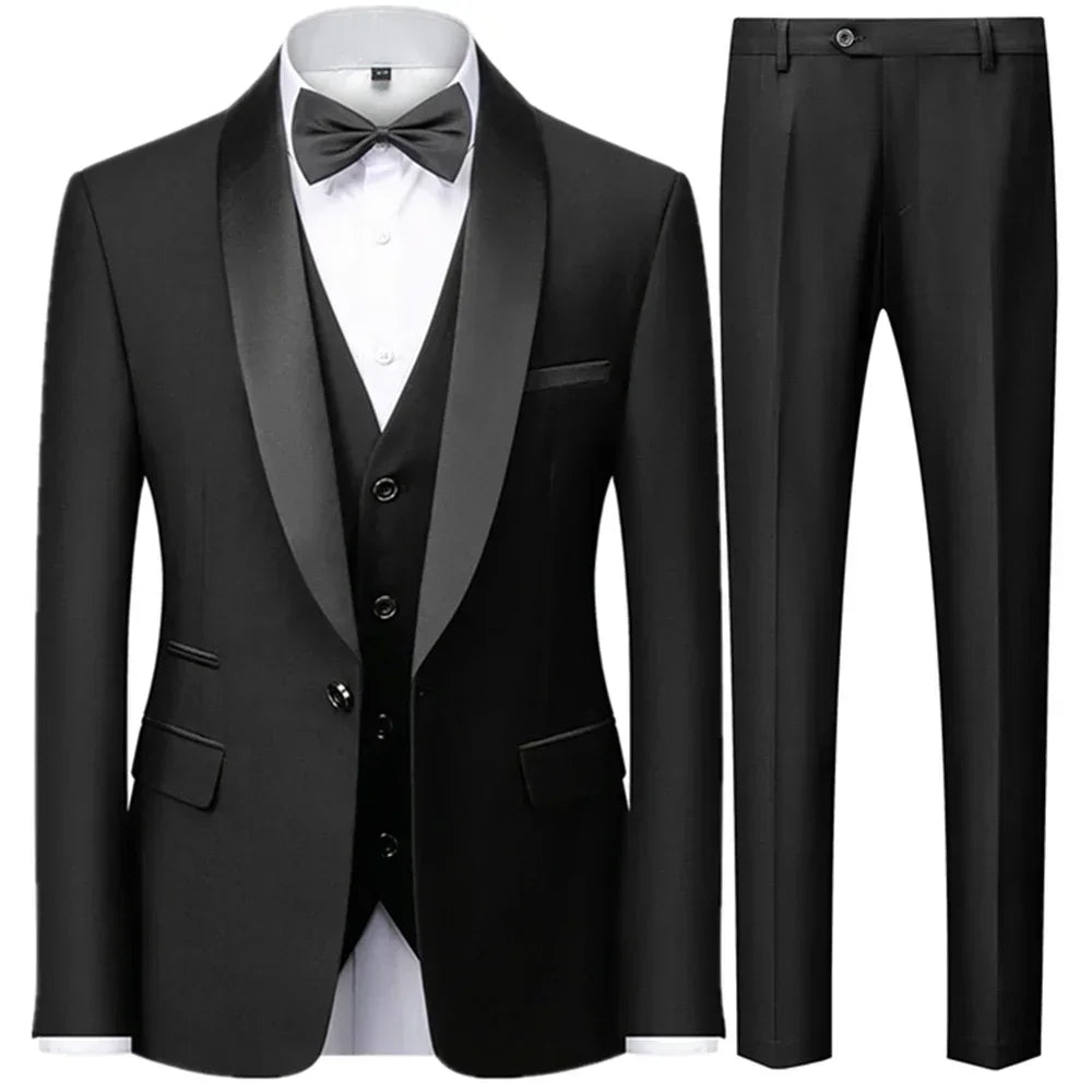 Ethan | Wedding Suit | Formal Attire | Three-Piece Ensemble 5