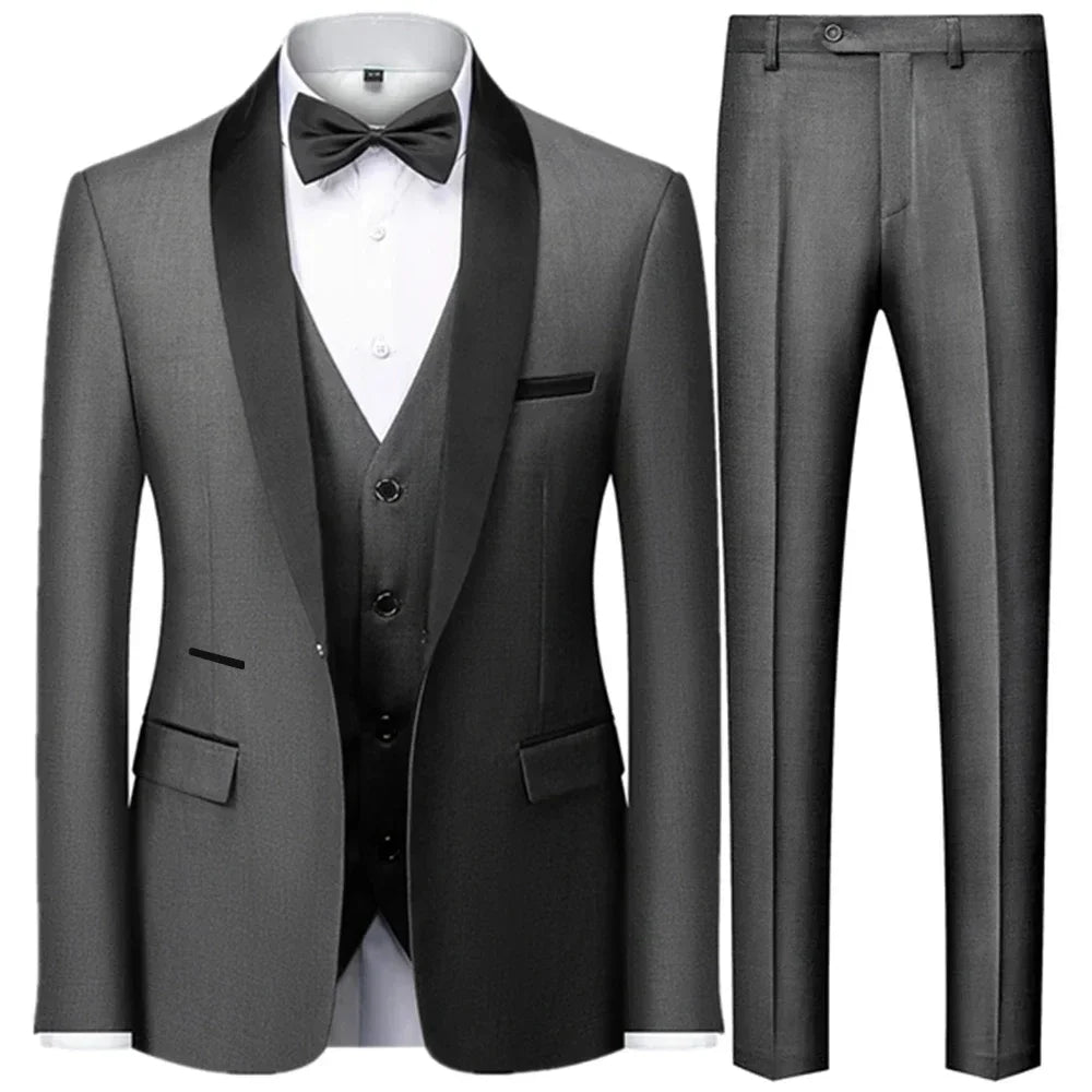 Ethan | Wedding Suit | Formal Attire | Three-Piece Ensemble 6