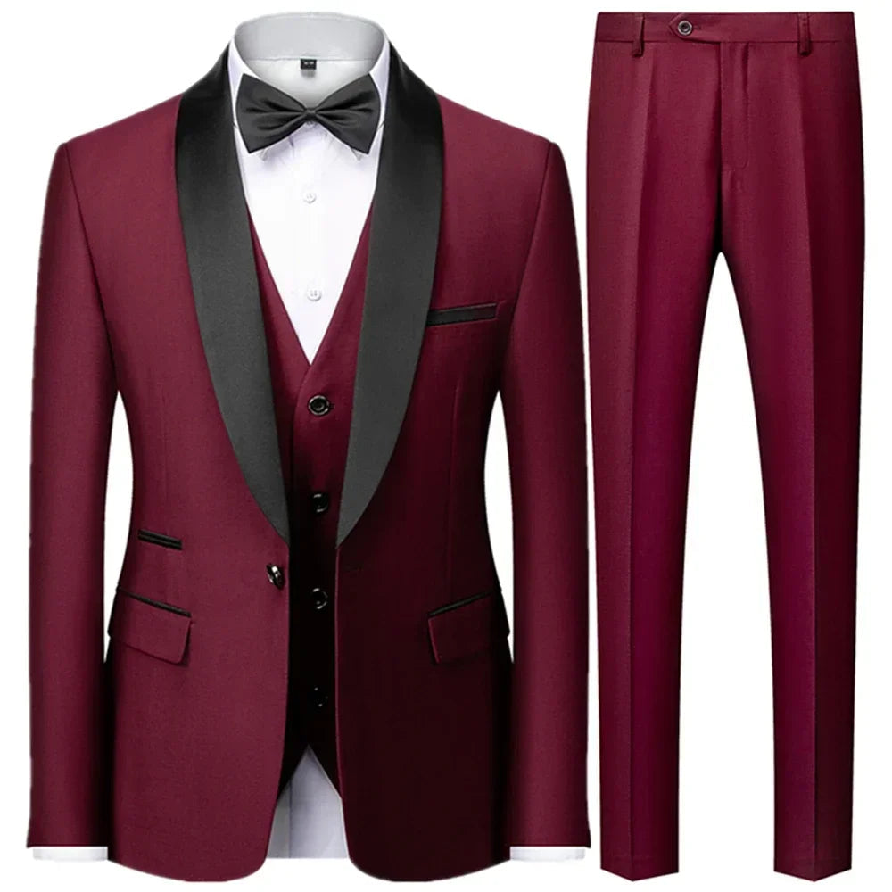 Ethan | Wedding Suit | Formal Attire | Three-Piece Ensemble 7