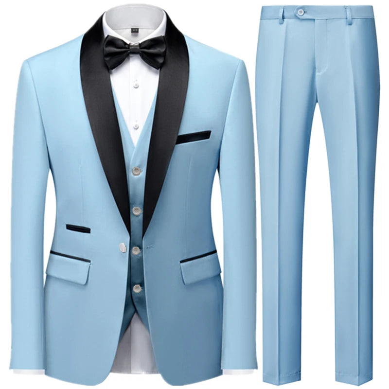 Ethan | Wedding Suit | Formal Attire | Three-Piece Ensemble 8