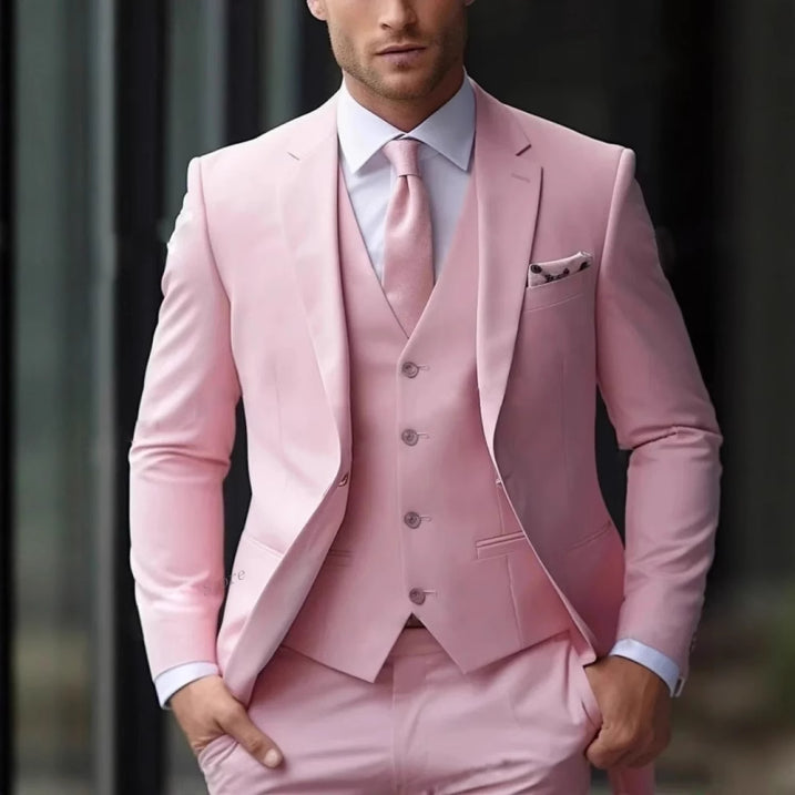 Ethan | Wedding guest suit | Classic men's attire | Elegant three-part ensemble 2