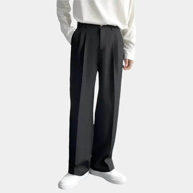 Ethan | Wide Leg Trousers | Pleated Design | Comfortable Fit 3