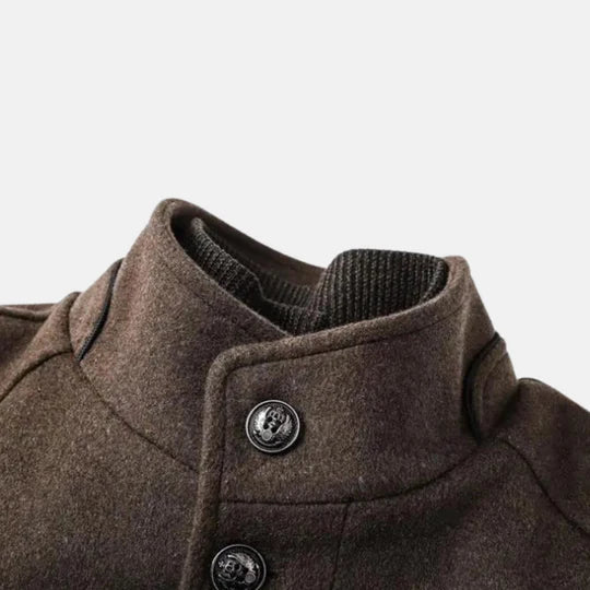 Ethan | Wool Trenchcoat | Winter Coat | Slim Fit Coat 4