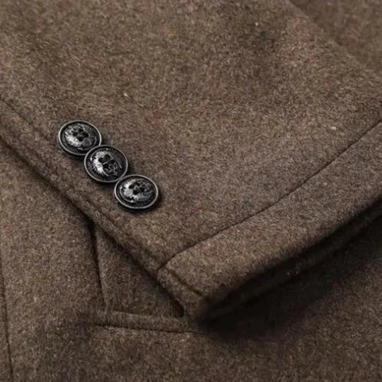 Ethan | Wool Trenchcoat | Winter Coat | Slim Fit Coat 7