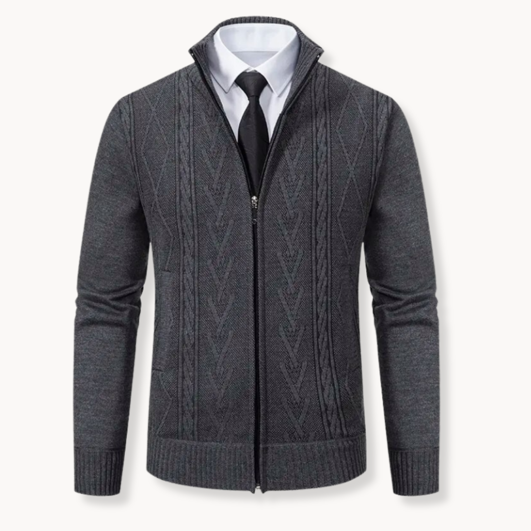 Ethan | Zip-Up Cardigan | Luxurious Comfort | Versatile Knitwear 5