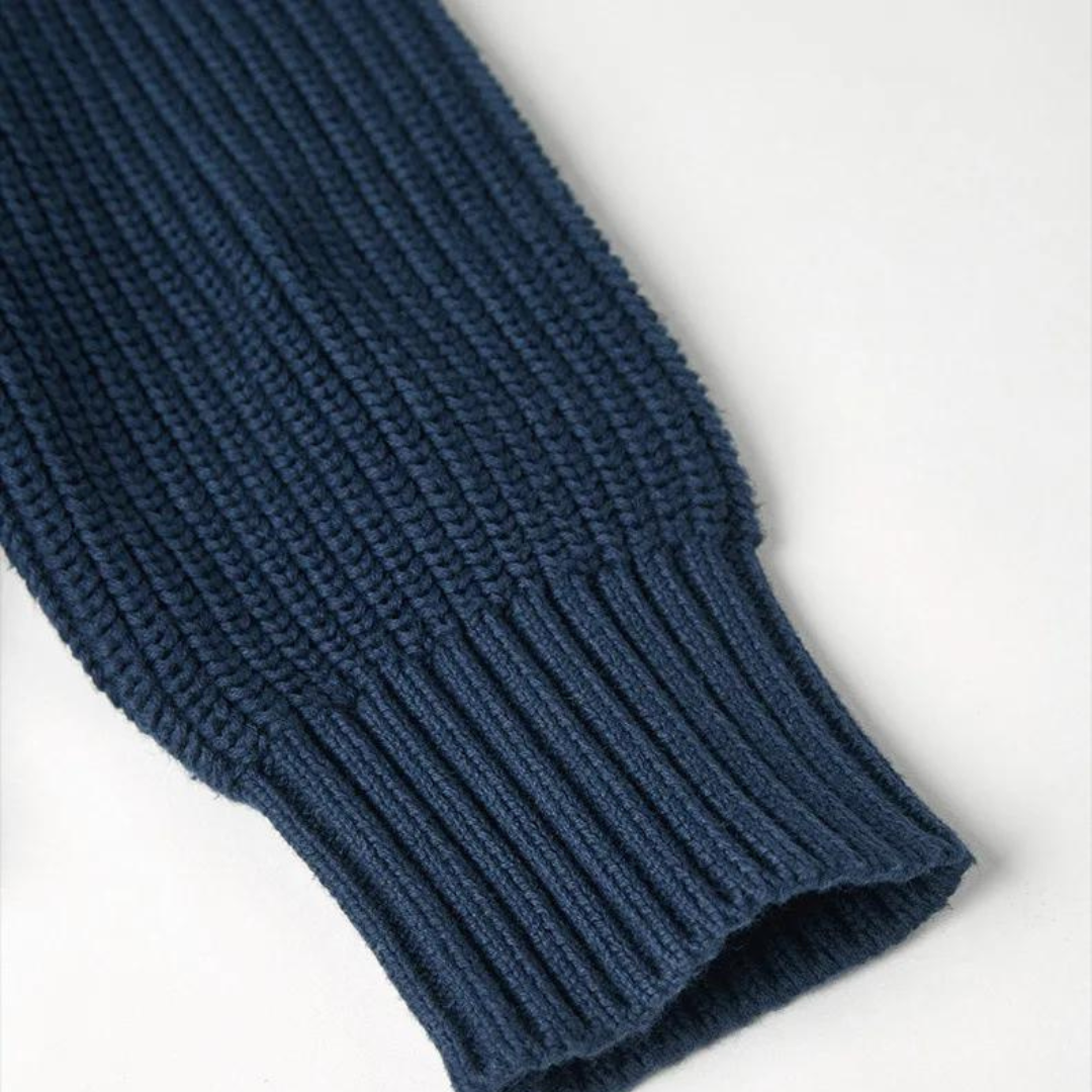 Ethan | Zip Neck Sweater | Ribbed Texture | Casual Wear 7