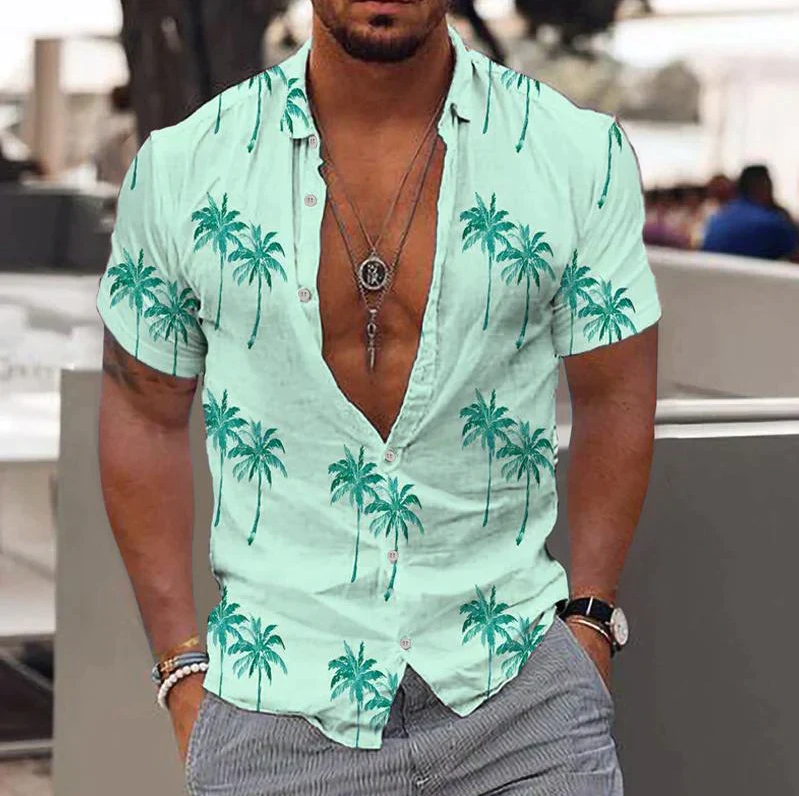 Ethan's Escape | Men's Shirt | Casual Wear | Tropical Print Shirts 2