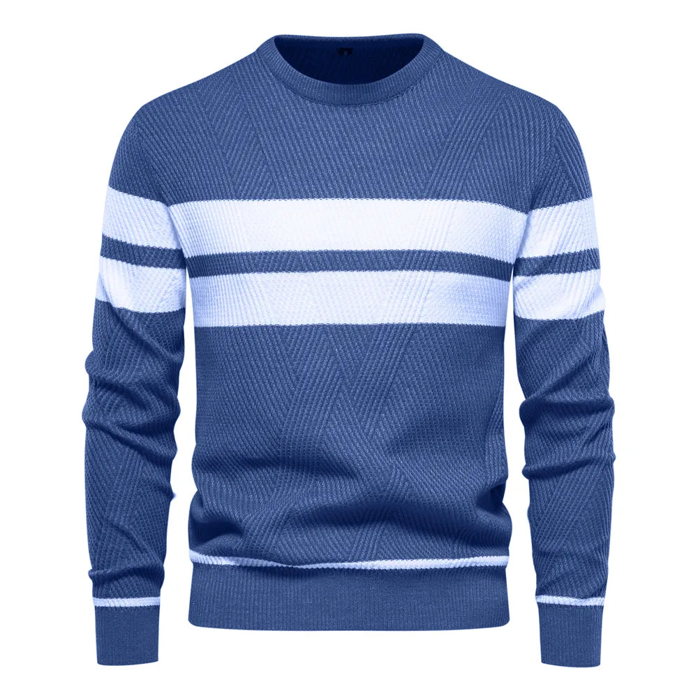 Ethan's Knitwear | Men's Sweater | Warm Wool Sweater | Classic Crew Neck Sweater 0