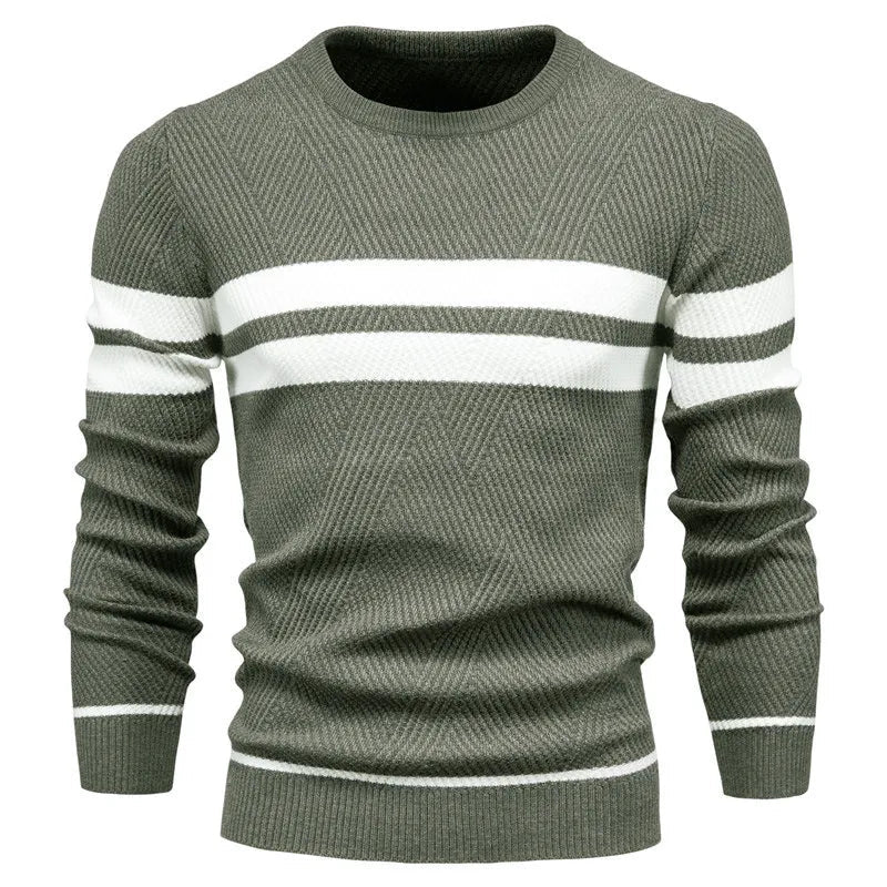 Ethan's Knitwear | Men's Sweater | Warm Wool Sweater | Classic Crew Neck Sweater 3