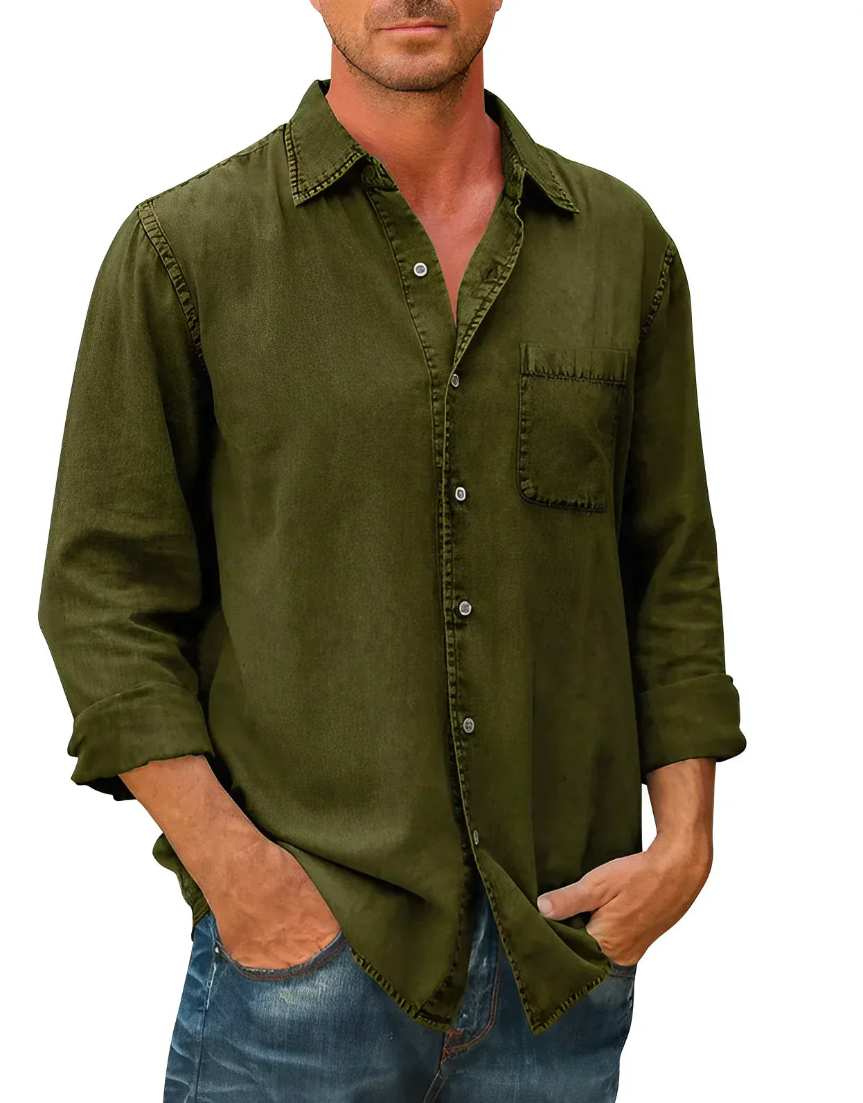 Ethan's Style | Mens Shirts | Breathable Casual Wear | Relaxed Fit Comfort 3