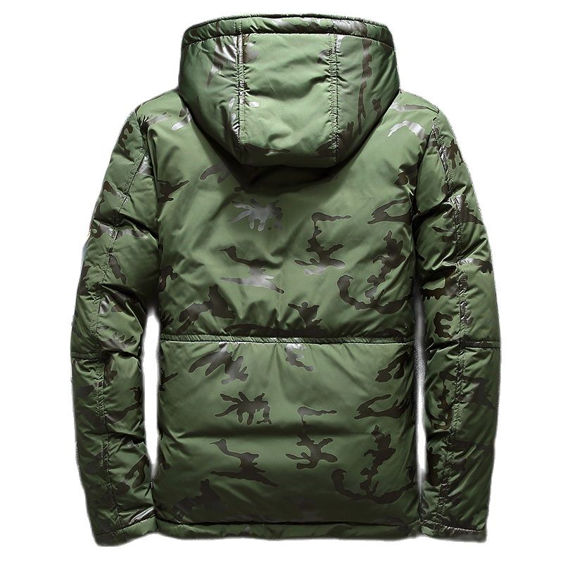 Ethan's Unique Camouflage Jacket | Men's Winter Coat | Men's Jacket | Men's Puffer Jacket 4