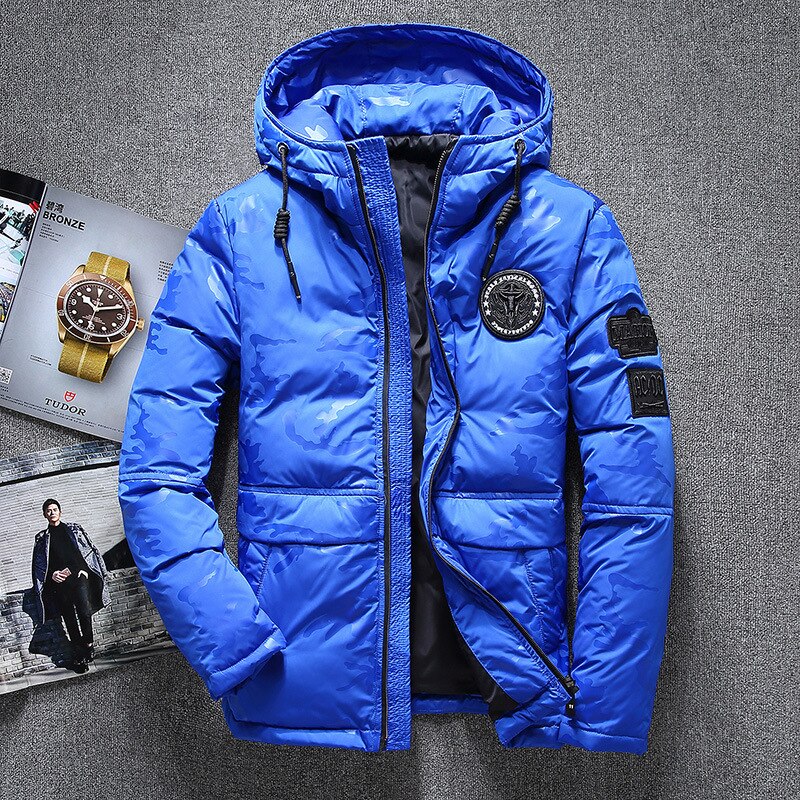 Ethan's Unique Camouflage Jacket | Men's Winter Coat | Men's Jacket | Men's Puffer Jacket 5