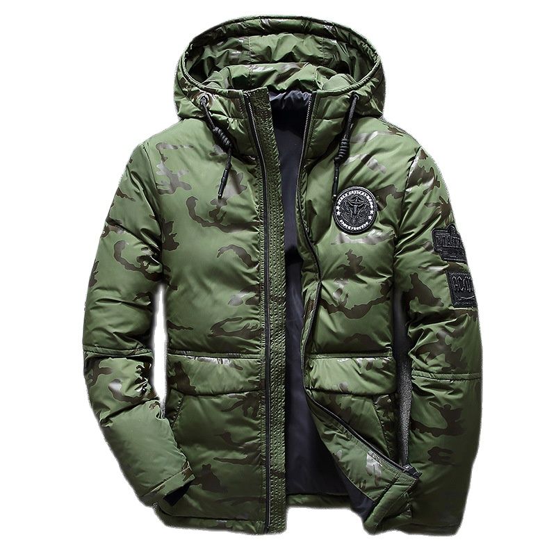 Ethan's Unique Camouflage Jacket | Men's Winter Coat | Men's Jacket | Men's Puffer Jacket 6