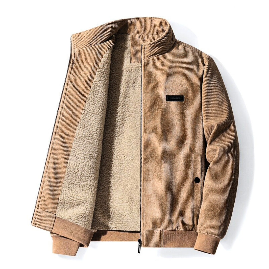 Felix | Retro Jacket | Corduroy Jacket | Sherpa Lined Jacket 4
