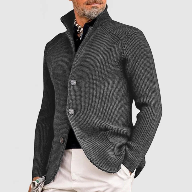 Gael | Men's Cardigan | Mens Black Cardigan | Stylish Outerwear 5