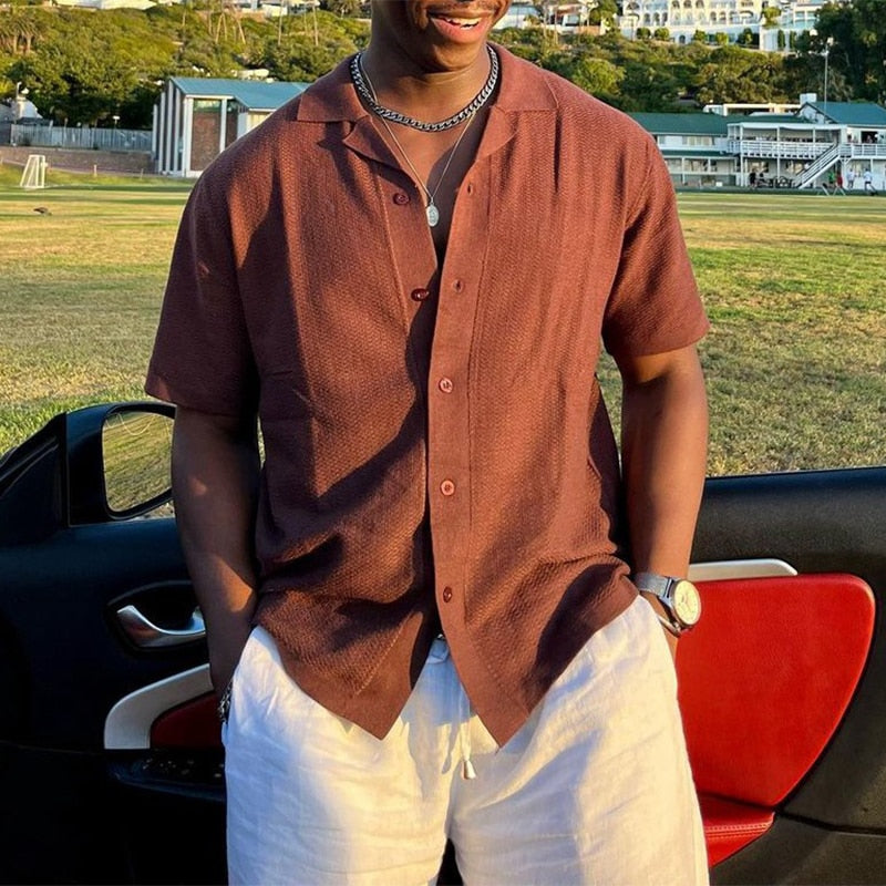 James | Casual Button-Up Shirt | Easy On Off | Comfortable Fit 0