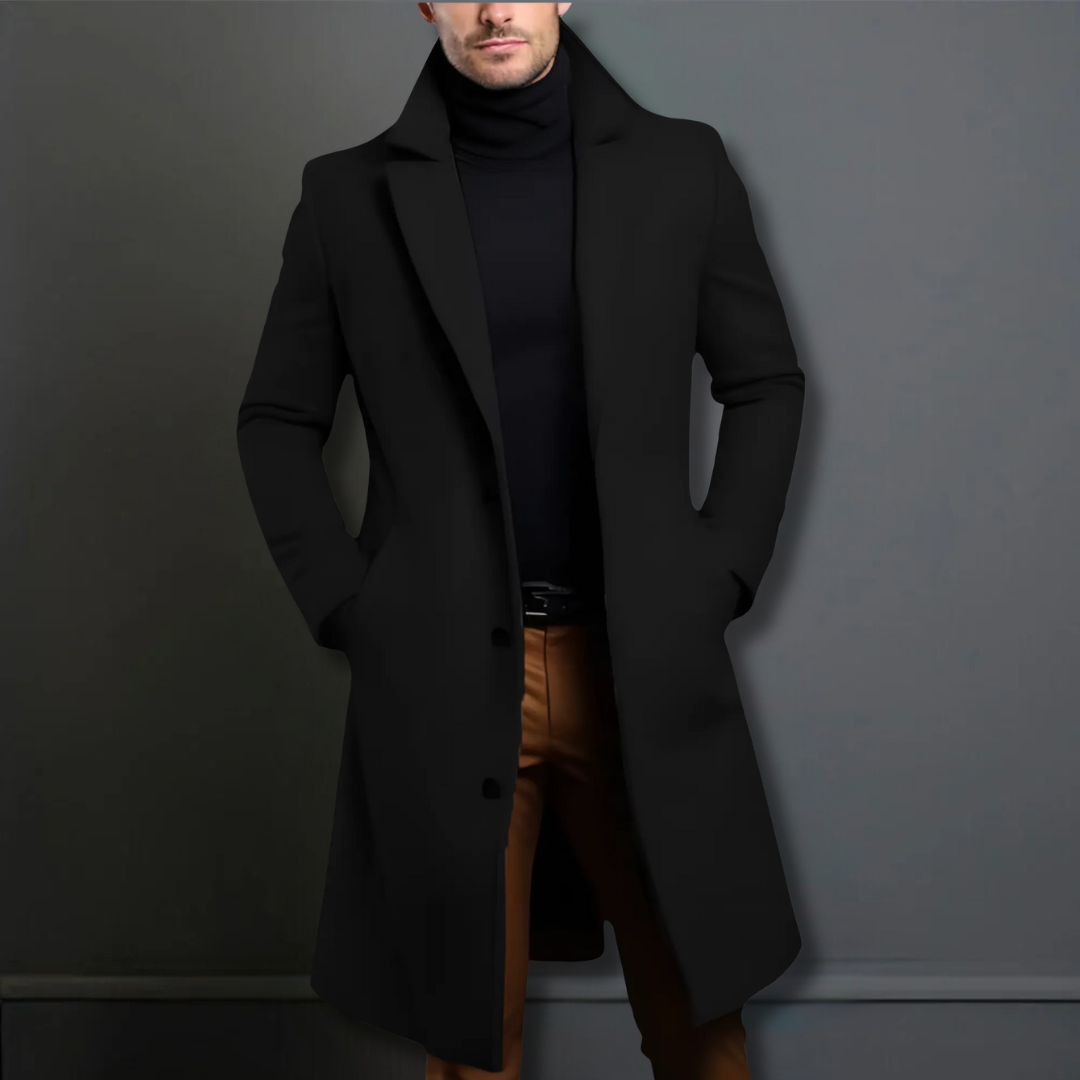 James | Classic Overcoat | Tailored Fit | Versatile Design | Warmth and Elegance 5