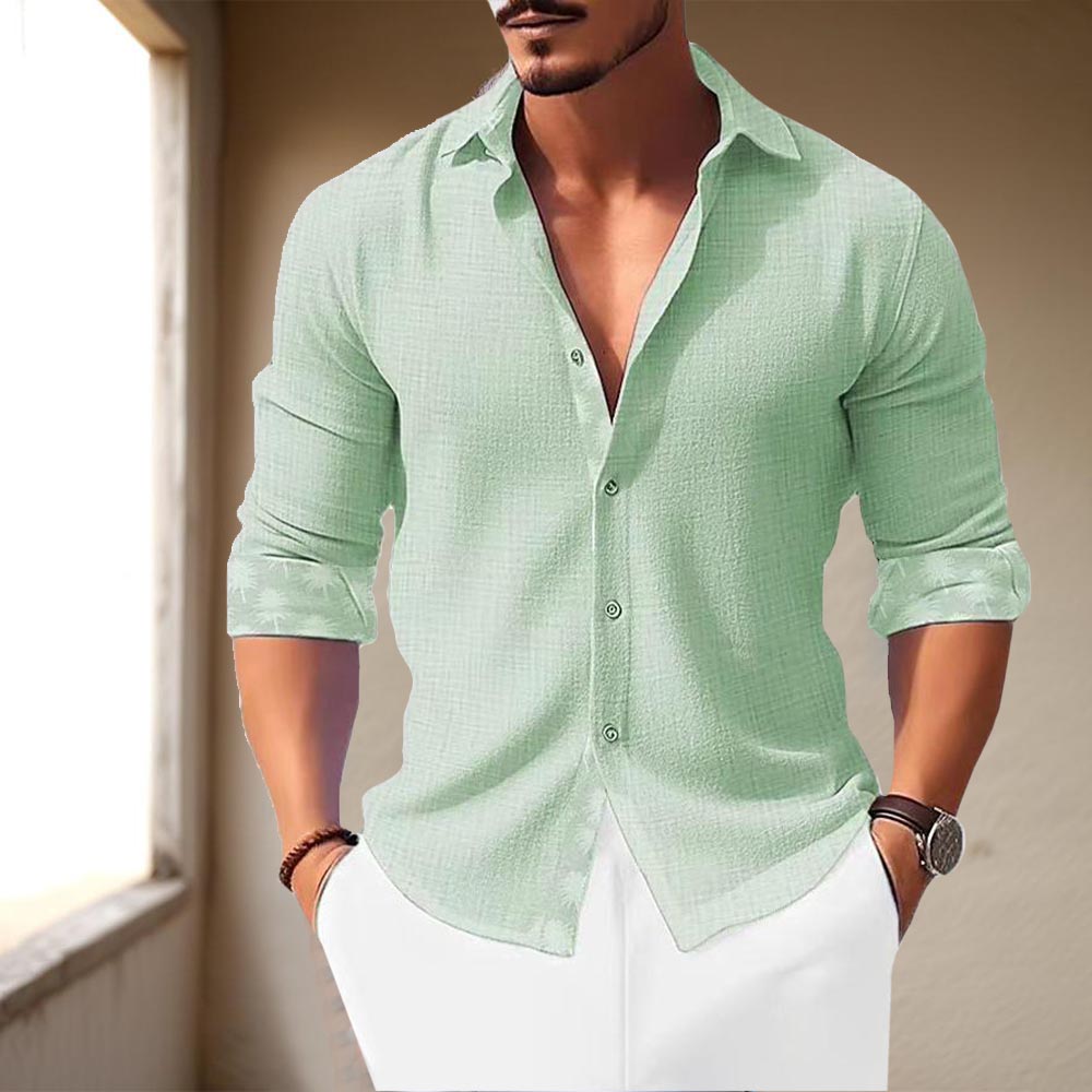 James | Polyester Blend Shirt | Classic Collar | Adjustable Cuff 3