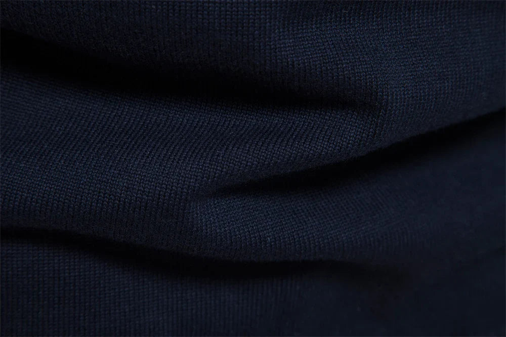 James | Quarter-Zip Sweater | Cotton Blend Sweater | Striped Sweater | Comfortable Sweater 8