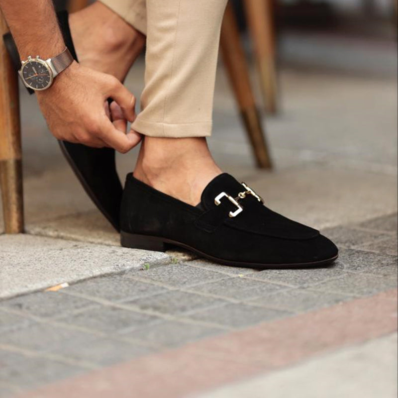 James | Suede Loafers | Horsebit Detail | Casual Footwear 3