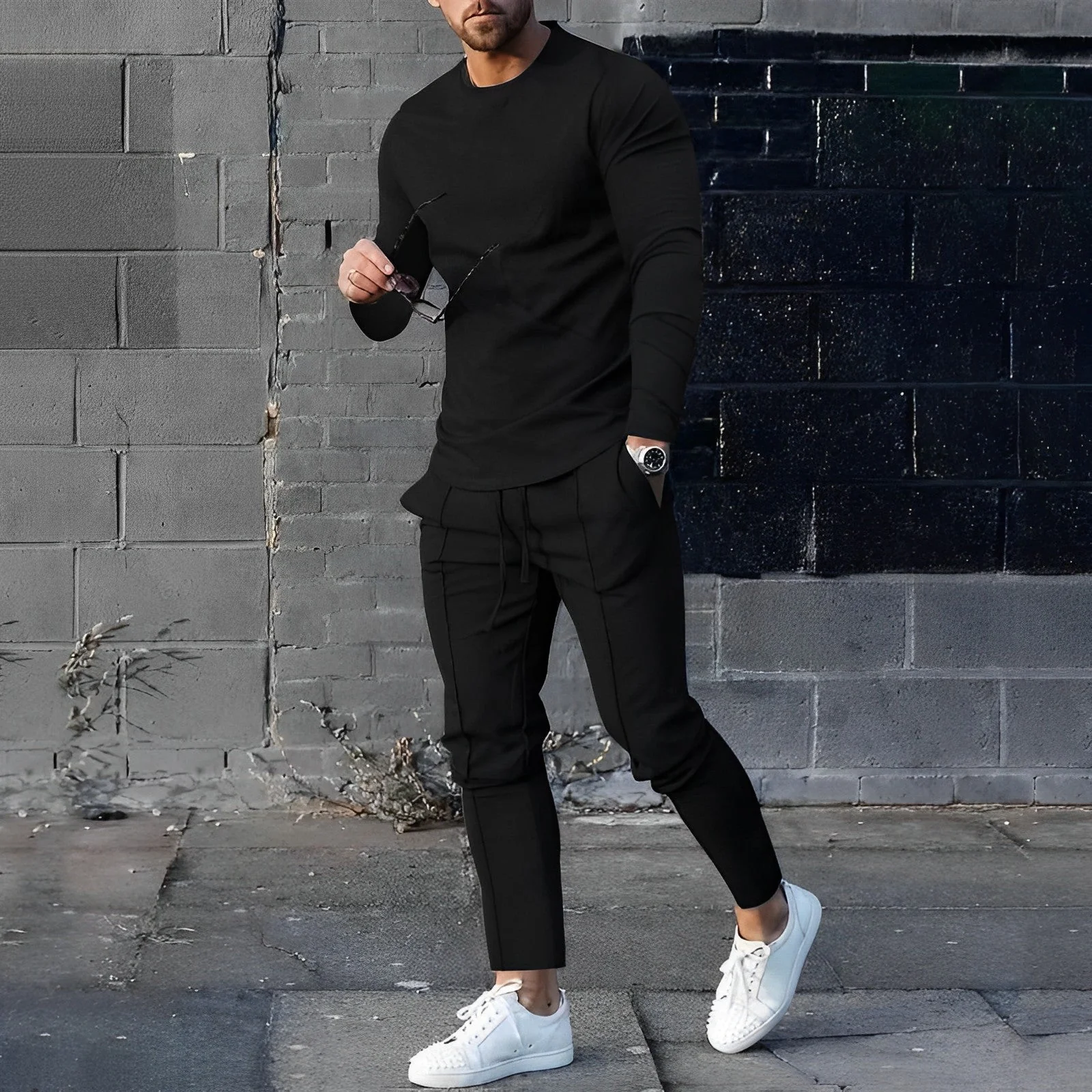Jaxon | Men's Tracksuit | Tracksuits | Comfortable Fiber Blend | Modern Slim Fit 2